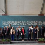 Participó en ceremonia cívica y mesa de seguridad